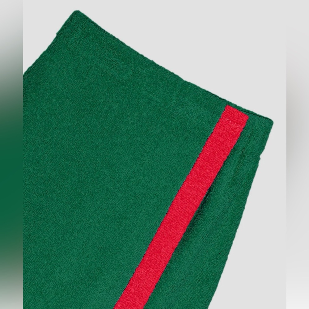 La Veste Green Pareo Terry Skirt - L - Picture 2 of 9